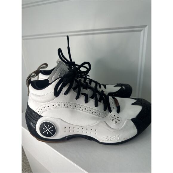 LiNing Way of Wade 10 “Gentleman” Basketball Shoes White/BlackSKU ABAS075-6 7.5 - Picture 12 of 16
